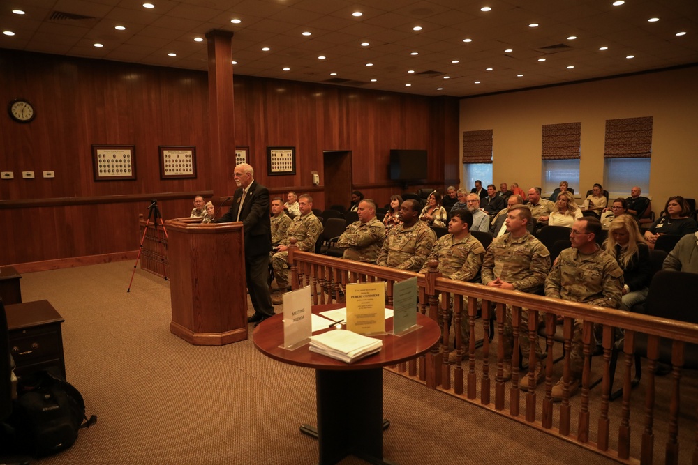 Recognition of 194th Engineer Brigade Soldiers at the Sullivan County Court House in Tennessee