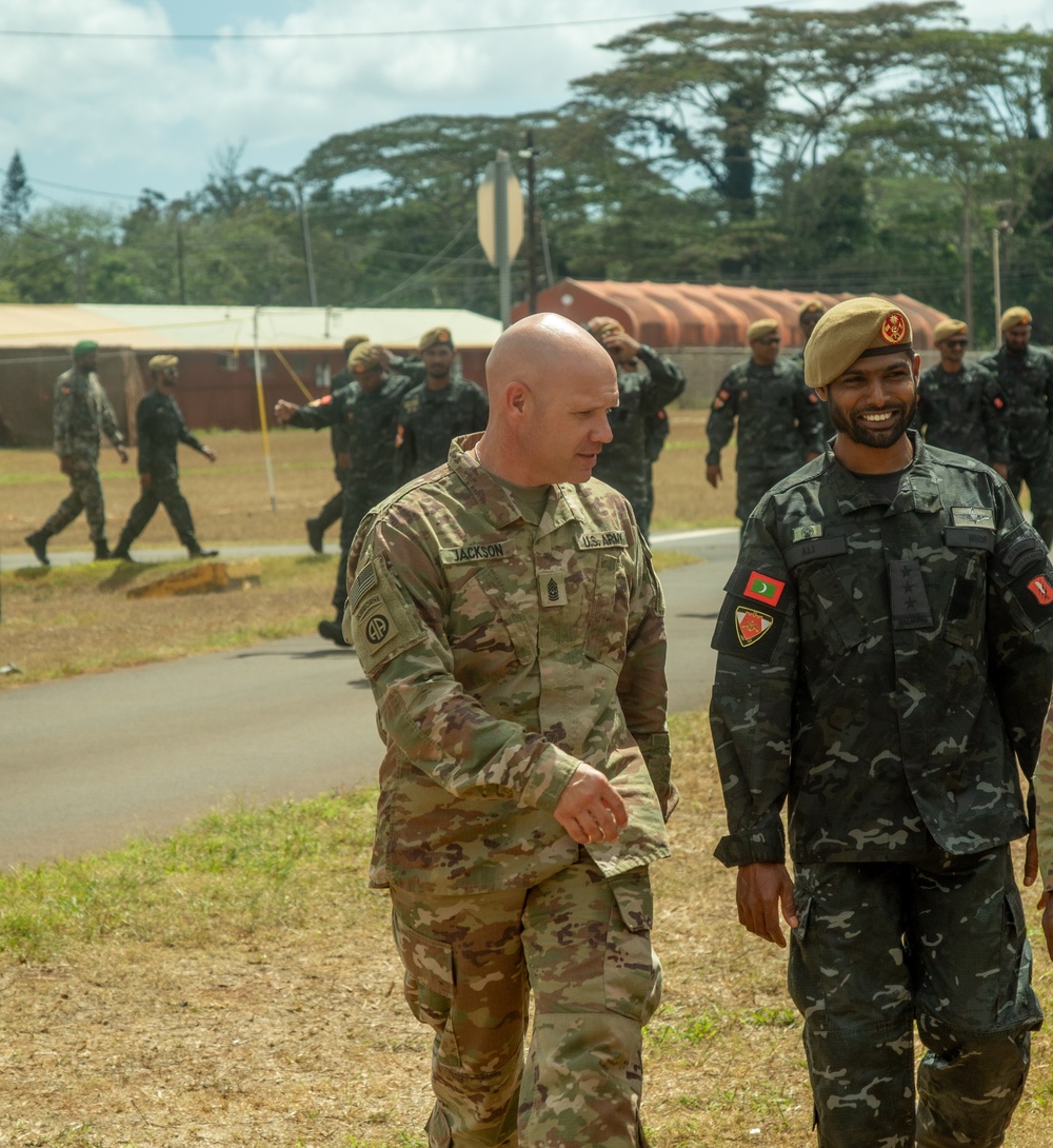 5th SFAB’s Plaques Presentation to Multinational Partners