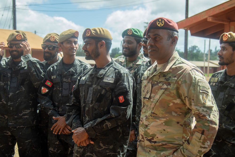 5th SFAB's Plaque Presentation to Multinational Partners