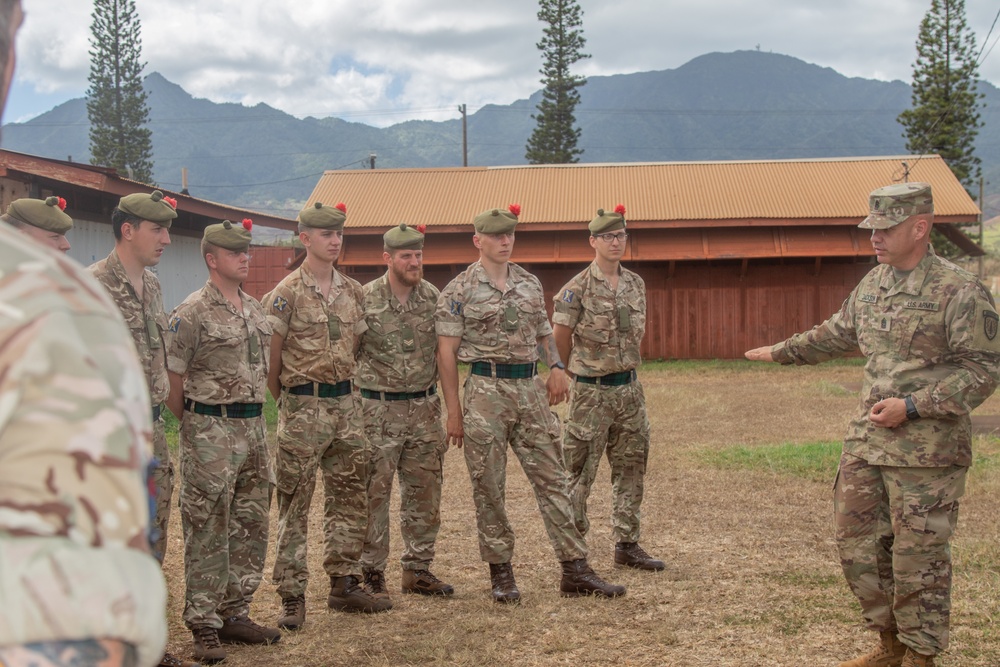 5th SFAB's Plaque Presentation to Multinational Partners