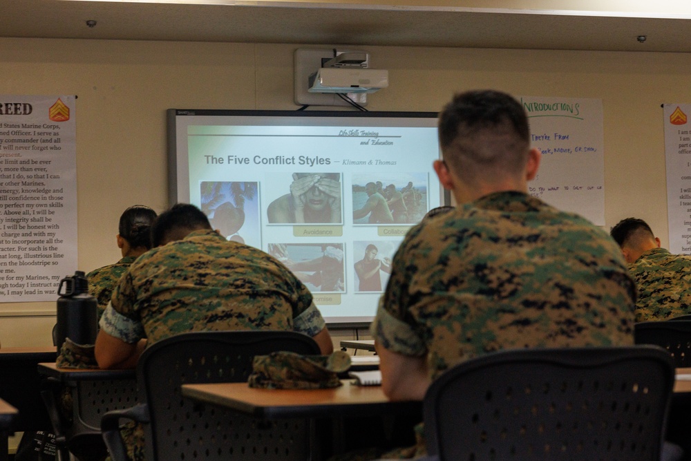 U.S. Marines graduate Lance Corporal Seminar