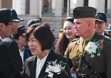 MARFORK Participates in the 74th Commemoration Ceremony of the Battle of Jangjin (Chosin) Reservoir