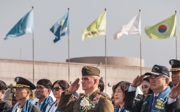 MARFORK Participates in the 74th Commemoration Ceremony of the Battle of Jangjin (Chosin) Reservoir