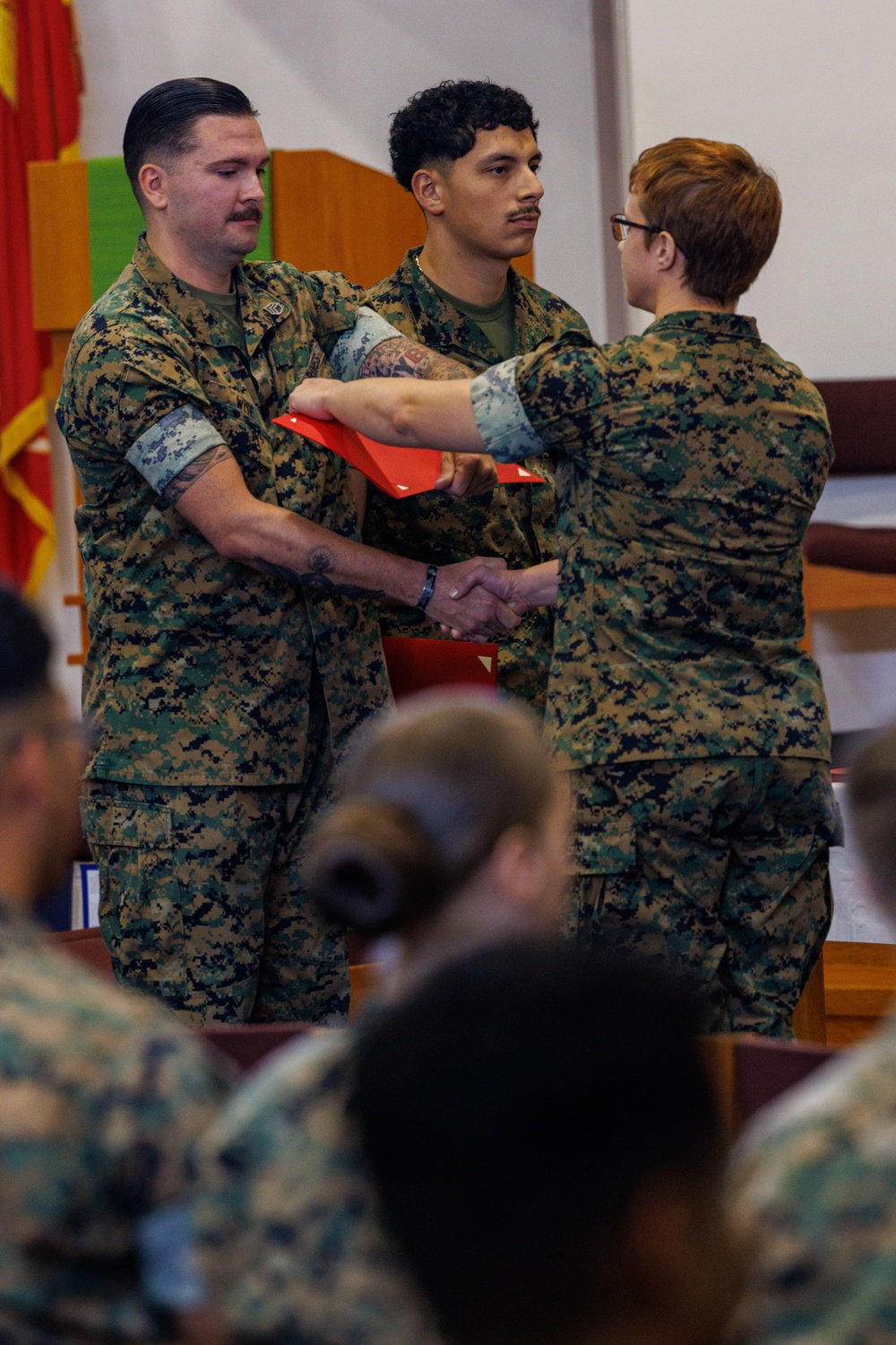 U.S. Marines graduate Lance Corporal Seminar