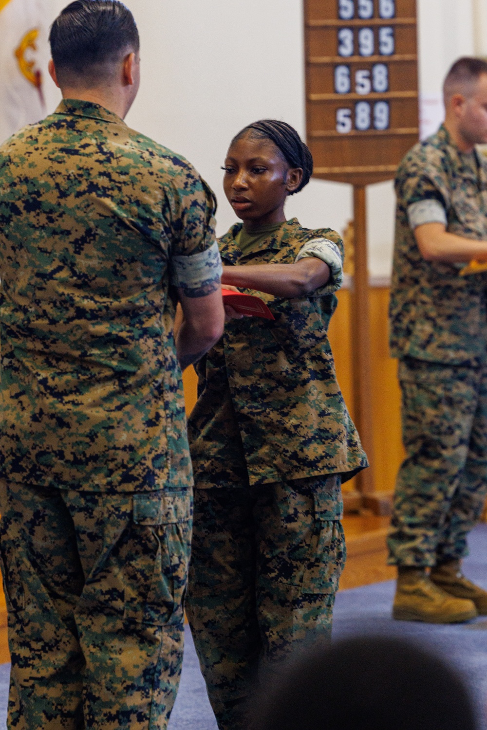 U.S. Marines graduate Lance Corporal Seminar