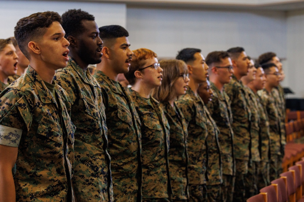 U.S. Marines graduate Lance Corporal Seminar