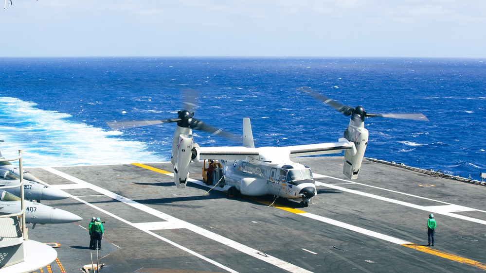 USS George Washington Conducts Flight Operations