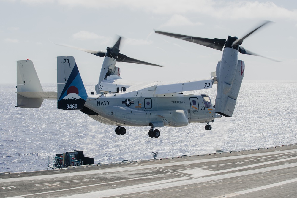 USS George Washington Conducts Flight Operations