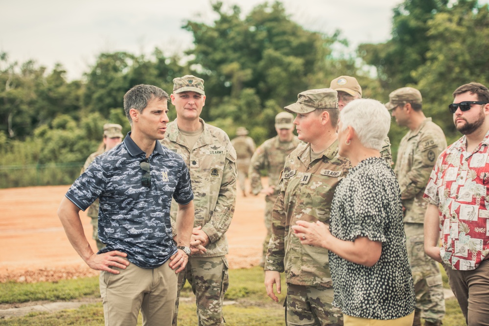 Navy Acting Under Secretary Mancinelli Tours Task Force Talon in Guam, Focuses on Missile Defense