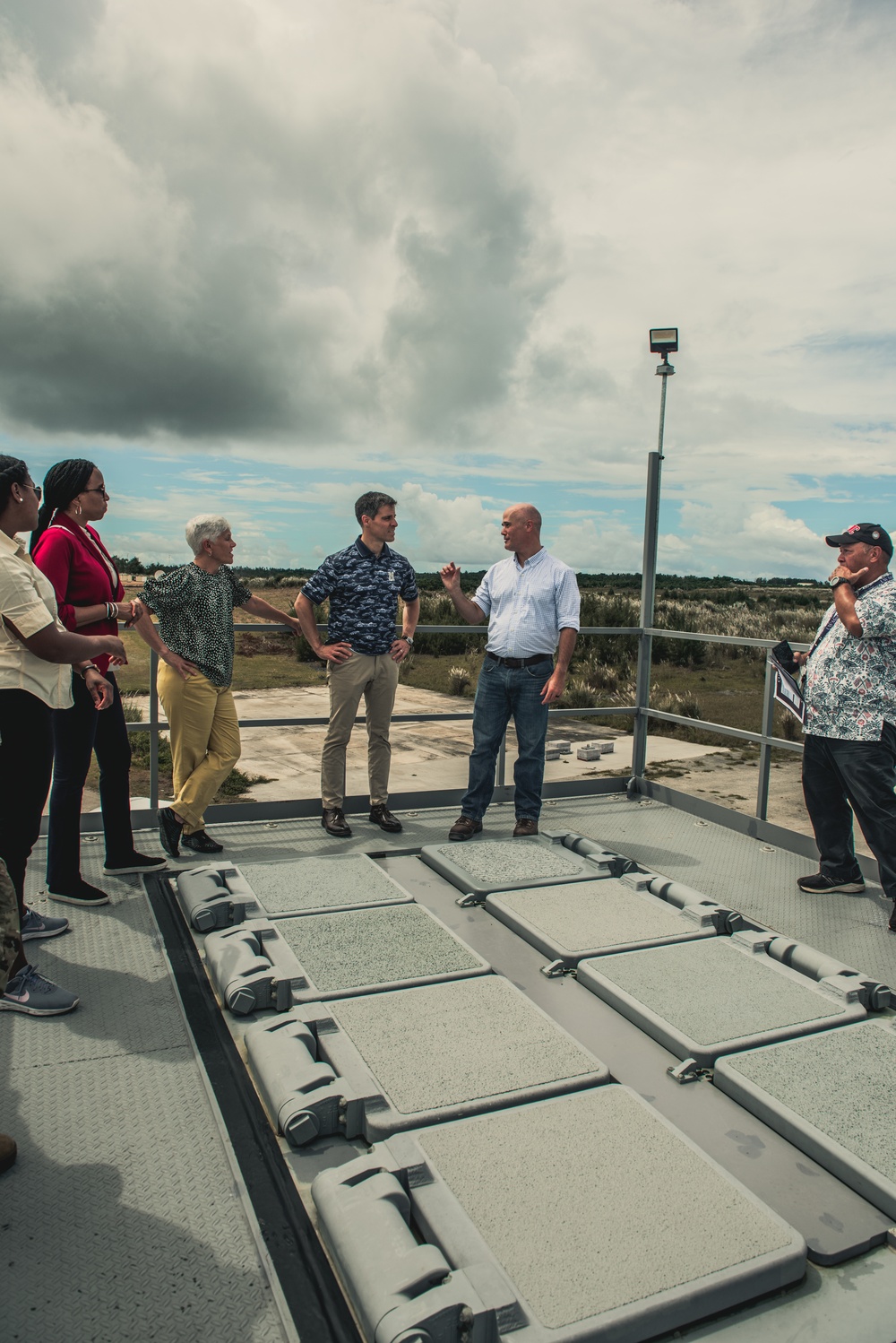 Navy Acting Under Secretary Mancinelli Tours Vertical Launch System Site, Reviews Guam Missile Defense Operations