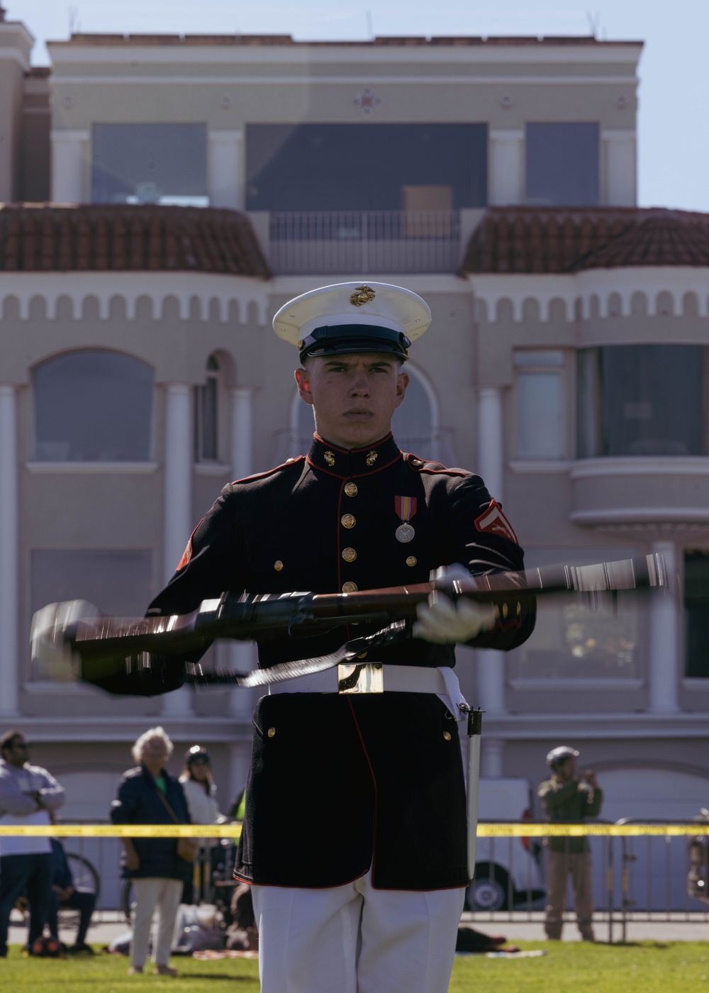 SFFW2024: Silent Drill Platoon Performs at Marina Green