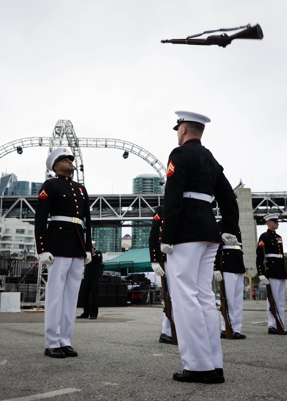 DVIDS Images SFFW24 USMC Silent Drill Platoon Performs at Fleet