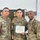 The U.S. Army 1-57 ADAR Battalion Command Team Recognizes Soldiers for their Outstanding Actions