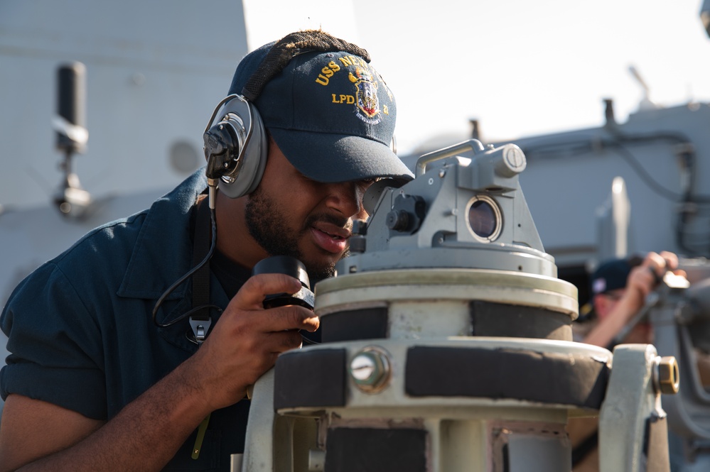 USS New York Arrives In Larnaca, Cyprus