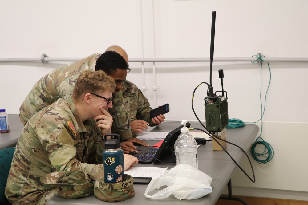 Charlie BTRY 5-4 ADAR, Computer Simulation Training.