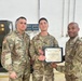 The U.S. Army 1-57 ADAR Battalion Command Team Recognizes Soldiers for their Outstanding Actions