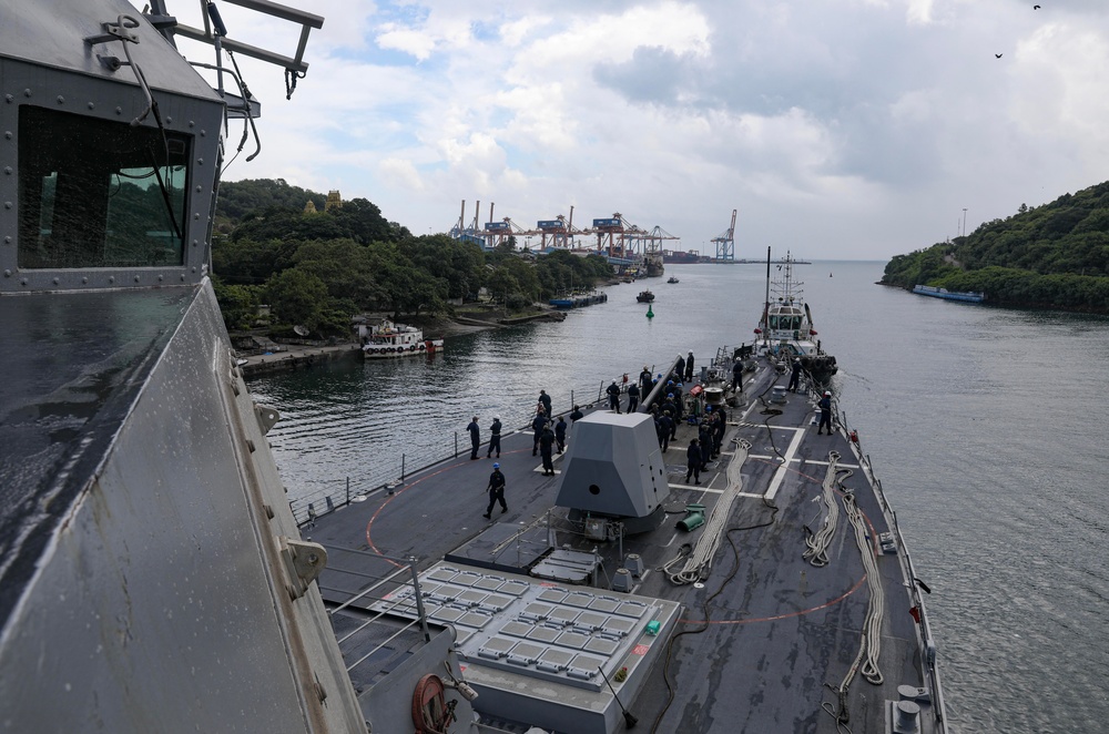 USS Dewey (DDG 105) Participates in Exercise Malabar 2024