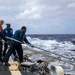 USS Ralph Johnson Conducts Flight Operations.