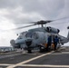 USS Ralph Johnson Conducts Flight Operations.