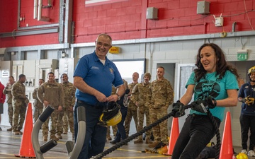 Teams Compete in RAF Mildenhall’s 2024 Fire Muster Challenge