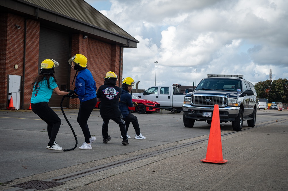 Teams Compete in RAF Mildenhall’s 2024 Fire Muster Challenge