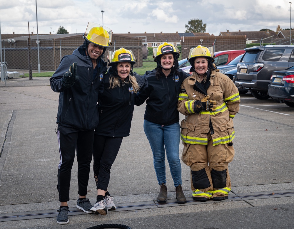 Teams Compete in RAF Mildenhall’s 2024 Fire Muster Challenge