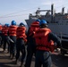 Frank E. Petersen Jr. conducts replenishment-at-sea