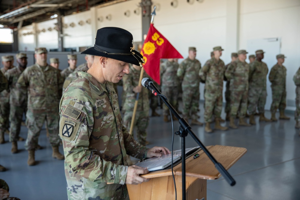 Transfer of Authority Ceremony: 949th MCT to 516th MCT