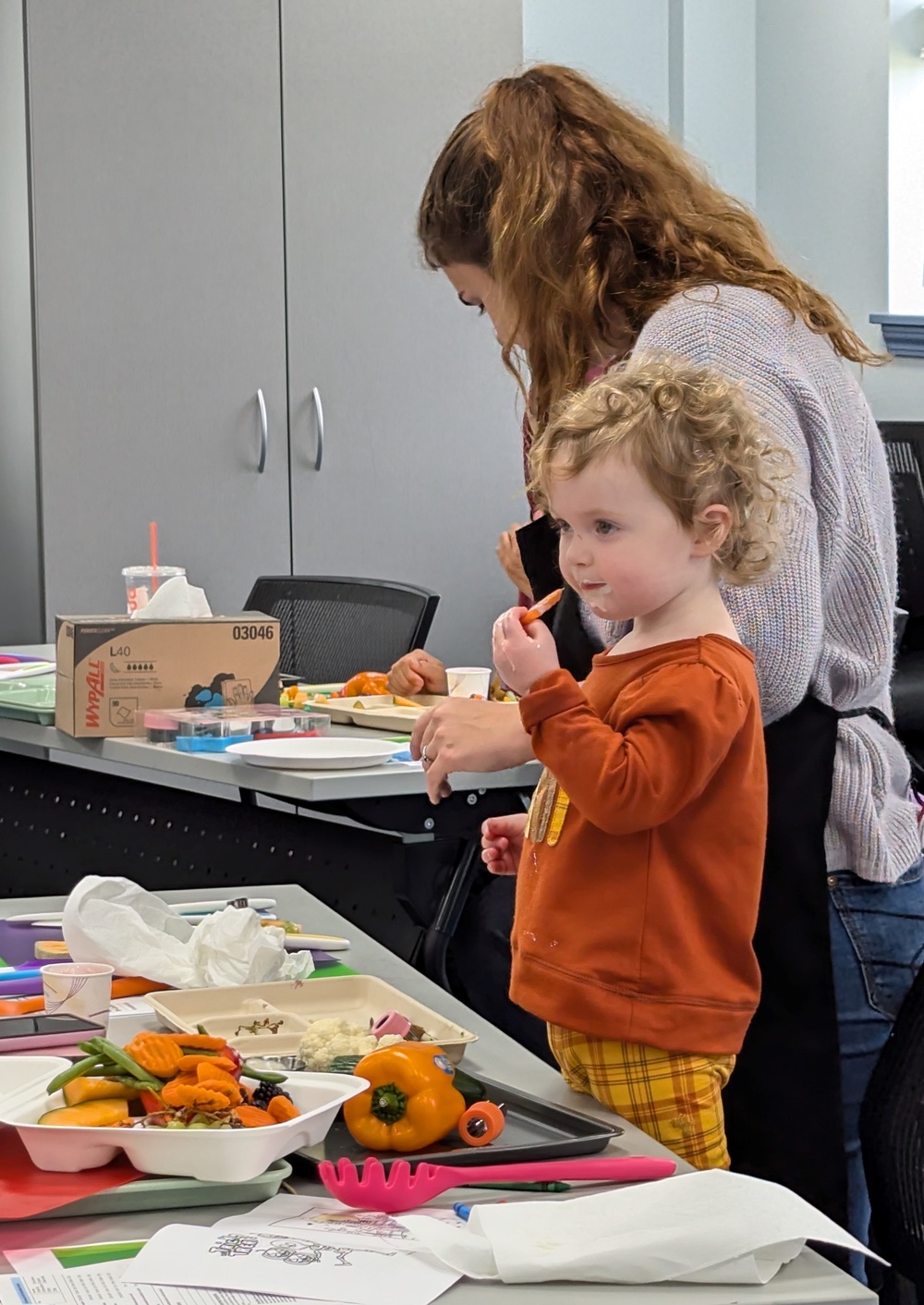 Fort Drum families get adventurous with food to learn healthy eating habits