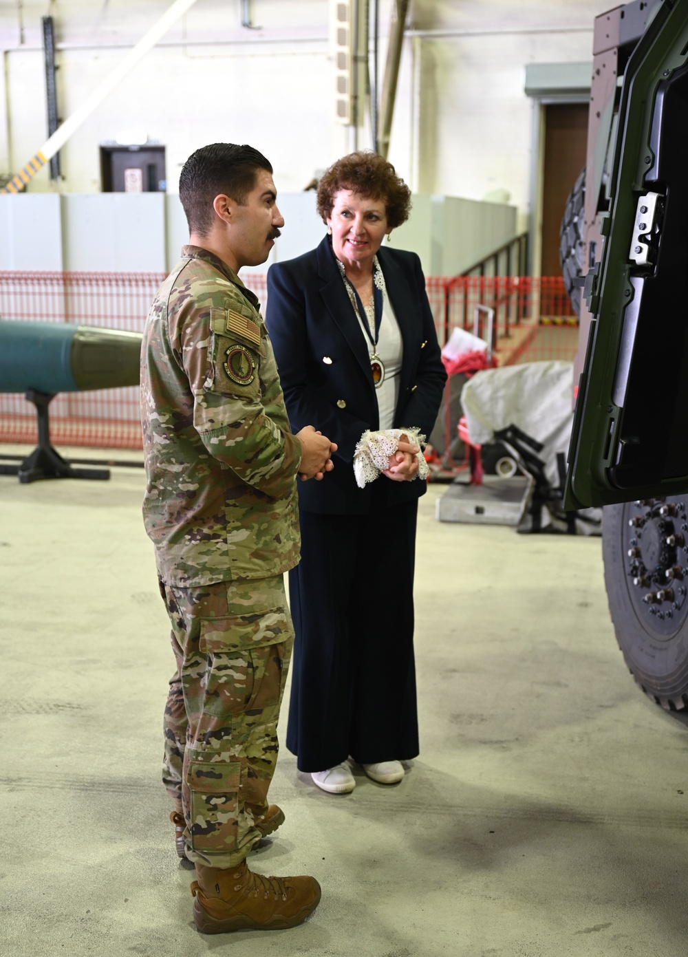 Team Mildenhall, Liberty Wing host High Sheriffs, HM Vice-Lord Lieutenants, Deputy Lieutenants for familiarization visit