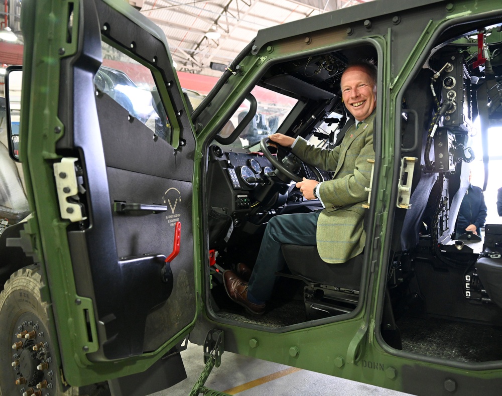 Team Mildenhall, Liberty Wing host High Sheriffs, HM Vice-Lord Lieutenants, Deputy Lieutenants for familiarization visit