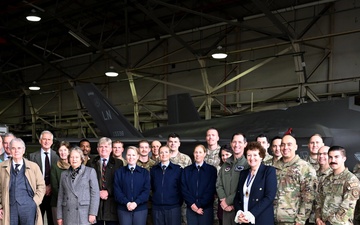 Team Mildenhall, Liberty Wing host High Sheriffs, HM Vice-Lord Lieutenants, Deputy Lieutenants for familiarization visit