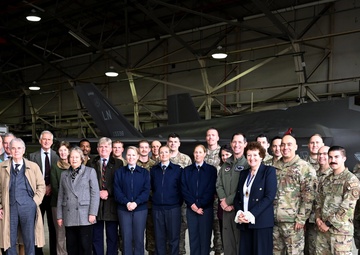 Team Mildenhall, Liberty Wing host High Sheriffs, HM Vice-Lord Lieutenants, Deputy Lieutenants for familiarization visit
