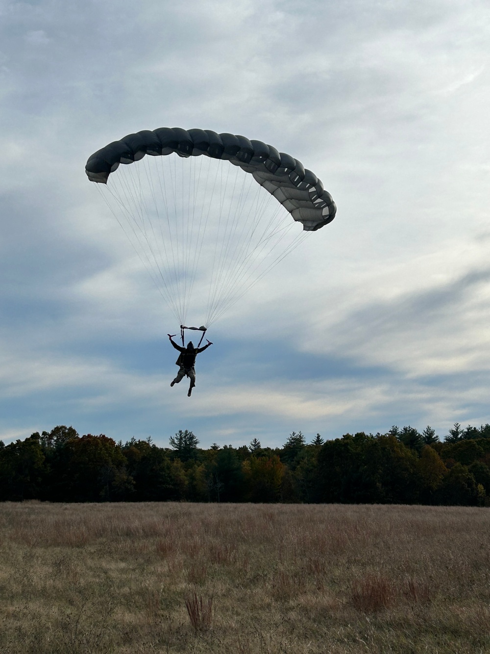 Landing on Turner Drop Zone