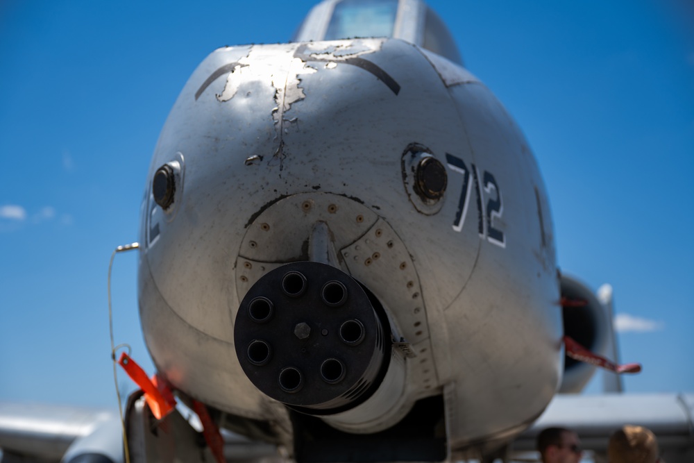 Warthogs visit Laughlin AFB