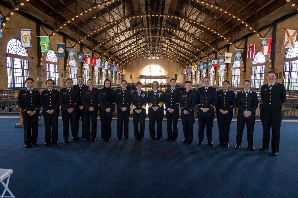 CNO Speaks with International Midshipmen