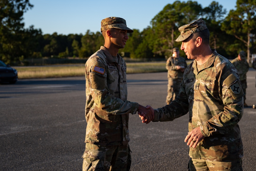 Florida Thanks Indiana Guard for Hurricane Milton Response