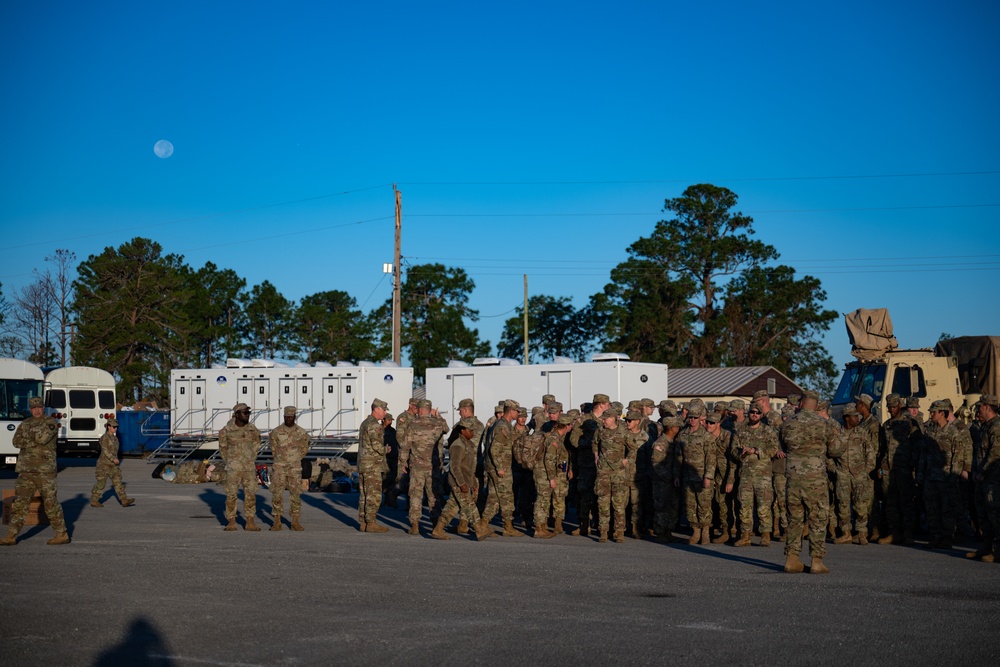 Florida Thanks Indiana Guard for Hurricane Milton Response
