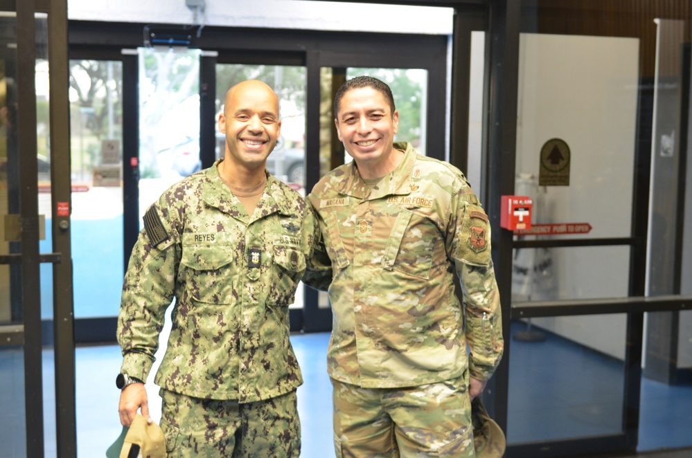Defense Health Network Central Director and Senior Enlisted Leader visit Naval Health Clinic Corpus Christi