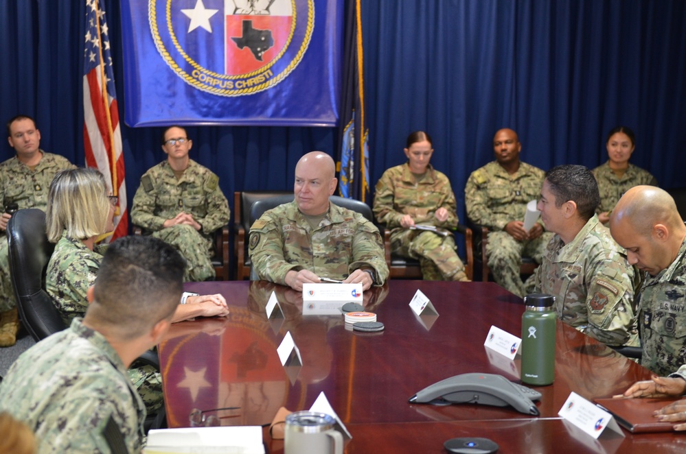 Defense Health Network Central Director and Senior Enlisted Leader visit Naval Health Clinic Corpus Christi