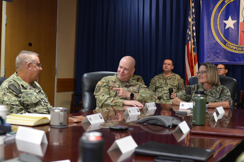 Defense Health Network Central Director and Senior Enlisted Leader visit Naval Health Clinic Corpus Christi
