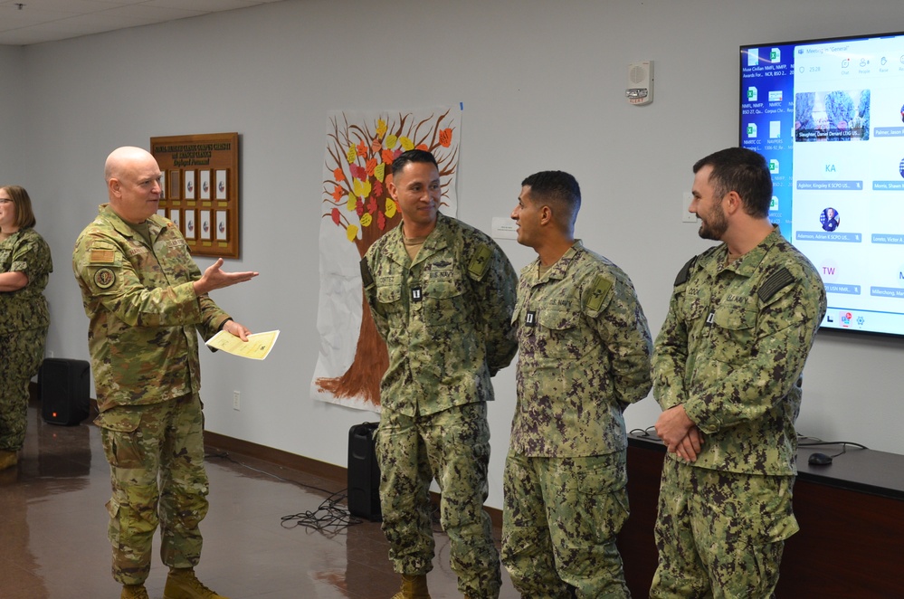 Defense Health Network Central Director and Senior Enlisted Leader visit Naval Health Clinic Corpus Christi