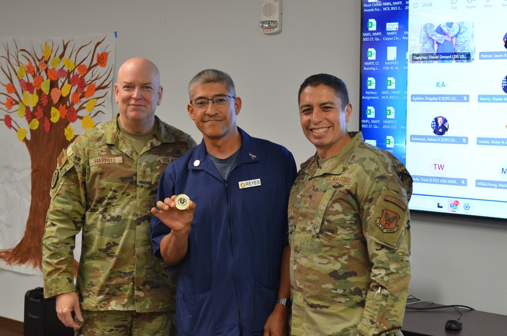 Defense Health Network Central Director and Senior Enlisted Leader visit Naval Health Clinic Corpus Christi
