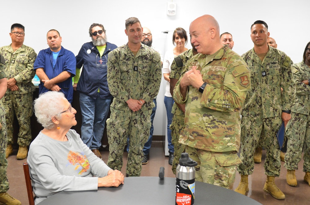 Defense Health Network Central Director and Senior Enlisted Leader visit Naval Health Clinic Corpus Christi