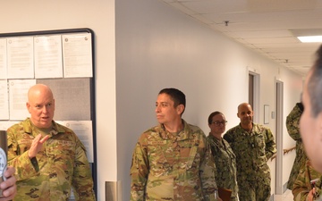 Defense Health Network Central Director and Senior Enlisted Leader visit Naval Health Clinic Corpus Christi