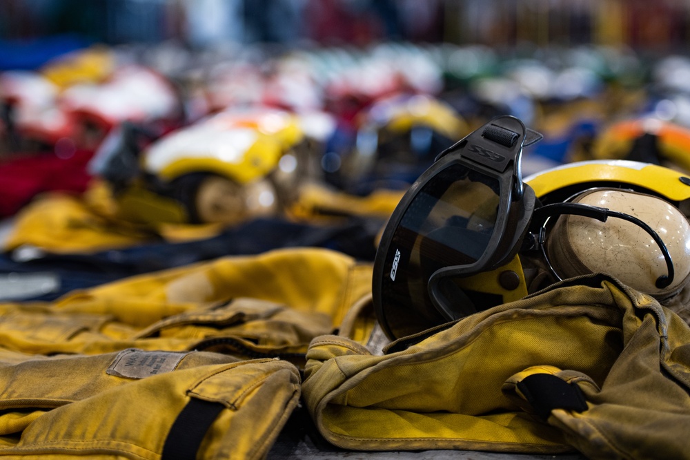 Nimitz Sailors Prepare for Inspection