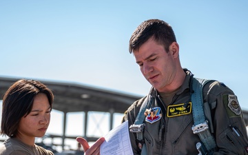 F-15E Strike Eagle completes FCF flight