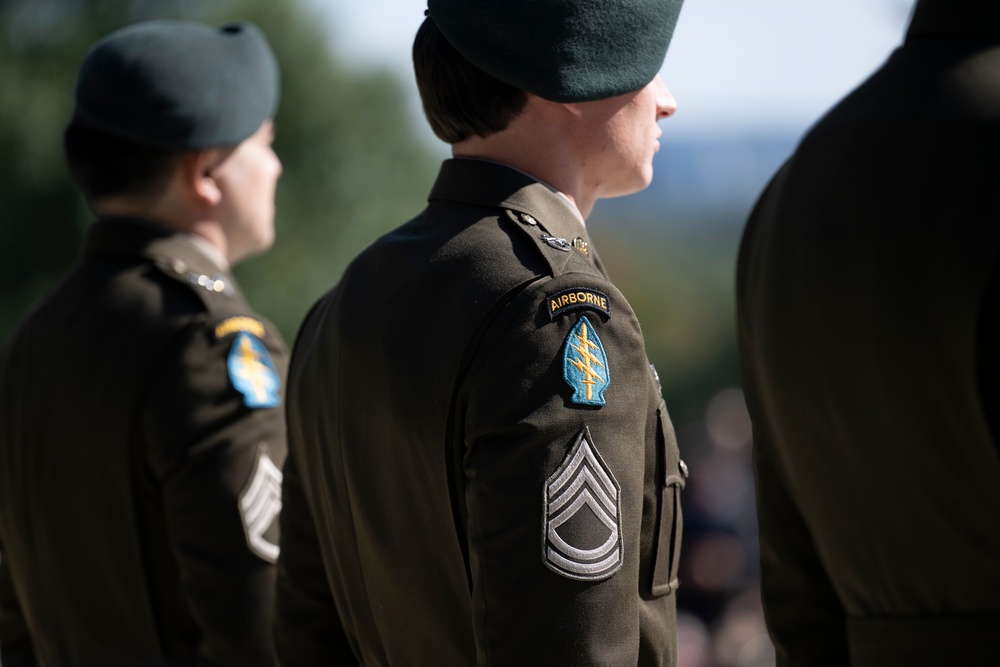 1st Special Forces Command (Airborne) Wreath-Laying Ceremony to Commemorate President John F. Kennedy's Contributions to the U.S. Army Special Forces