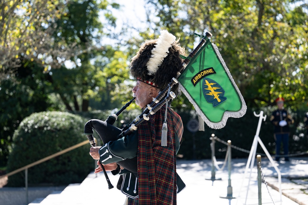 1st Special Forces Command (Airborne) Wreath-Laying Ceremony to Commemorate President John F. Kennedy's Contributions to the U.S. Army Special Forces