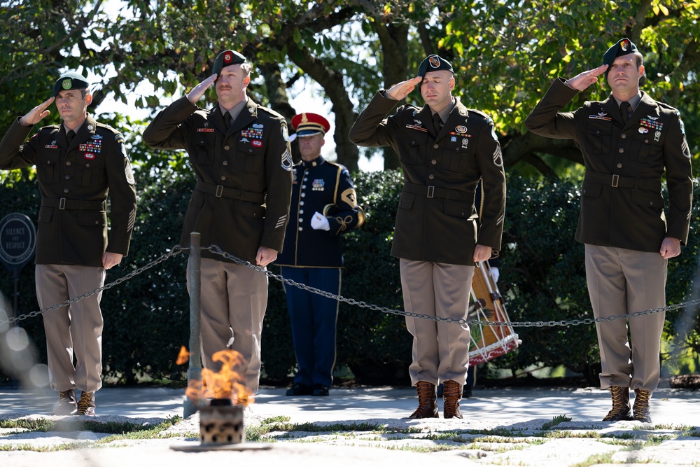 1st Special Forces Command (Airborne) Wreath-Laying Ceremony to Commemorate President John F. Kennedy's Contributions to the U.S. Army Special Forces